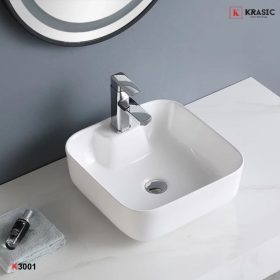 K-3001 CHẬU RỬA MẶT ĐẶT BÀN ĐÁ